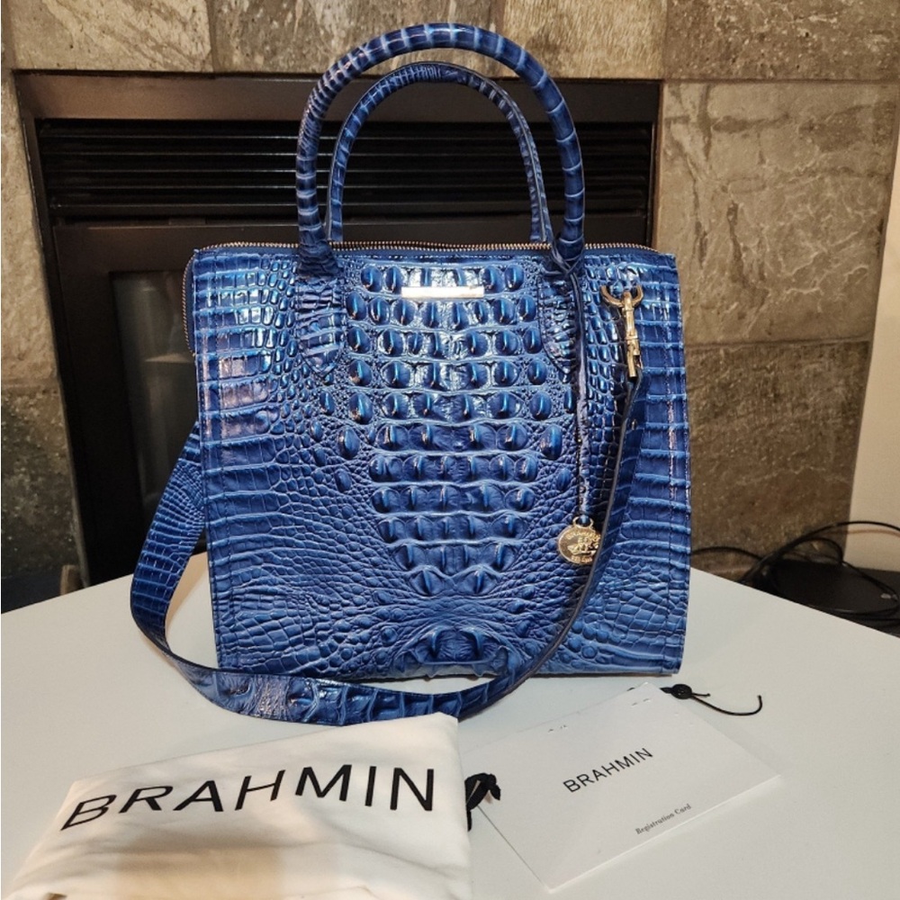 Brahmin Caroline Bluebonnet Caroline Bag . Only Bag.